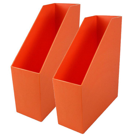 ROMANOFF Magazine File, Orange, PK2 777-09